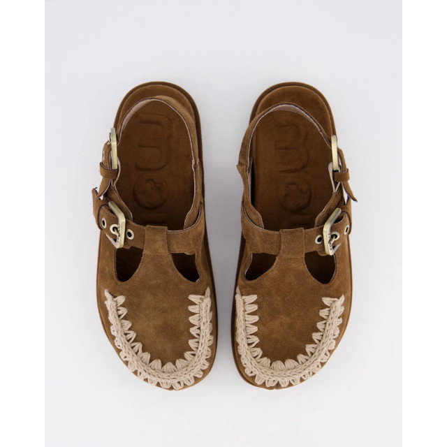 Mou Dames low bio mary jane MU.SW631004A-NUTBR large