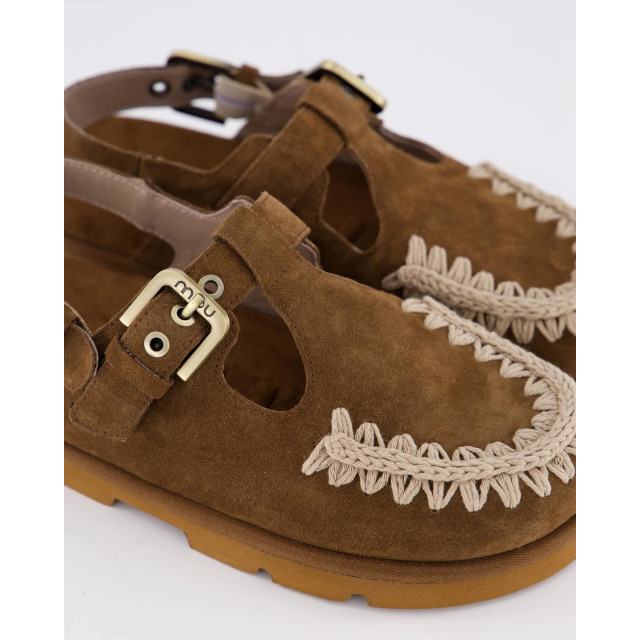 Mou Dames low bio mary jane MU.SW631004A-NUTBR large