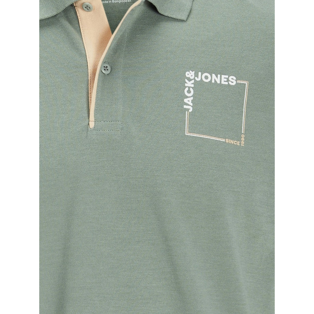 Jack & Jones Heren polo jjverner 12269307-Iceberg Green large