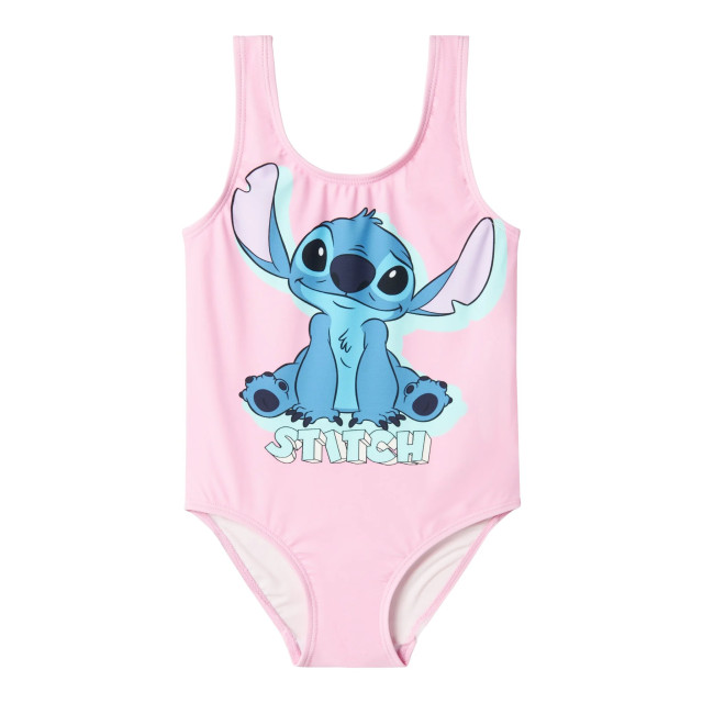 Name It Meisjes badpak nmfmodina stitch ronde hals 13239640-Pink Frosting large