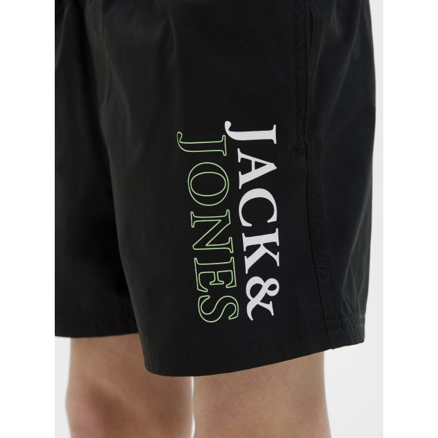 Jack & Jones Zwemshort jpstmaui double logo effen 12273841-Zwart large