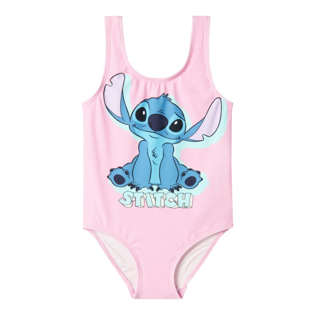 Name It Meisjes badpak nmfmodina stitch ronde hals 13239640-Pink Frosting large