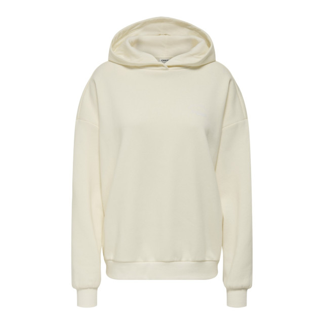 Only Onlkaren ls hoodie print box sweater off-white 4209.02.0008 large