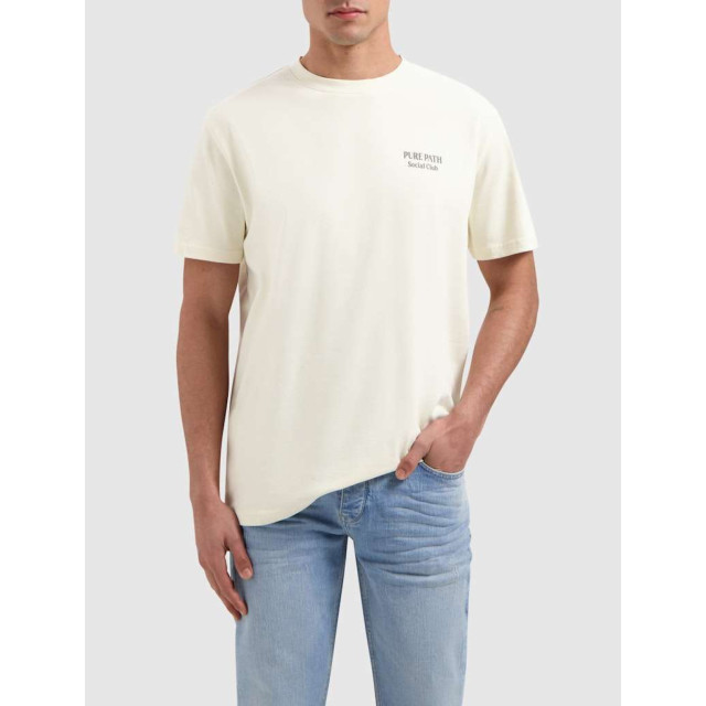 Pure Path Regular fit crewneck ss t-shirts 25010117-54 large