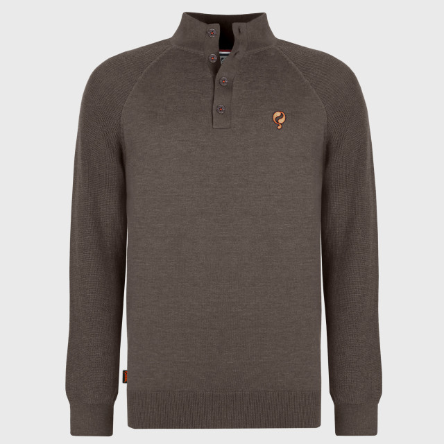 Q1905 Trui oldehove dark melange QM2344627-839-1 large