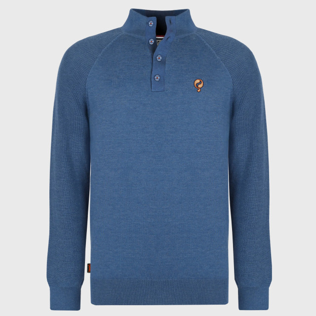 Q1905 Trui oldehove denim melange QM2344627-604-1 large