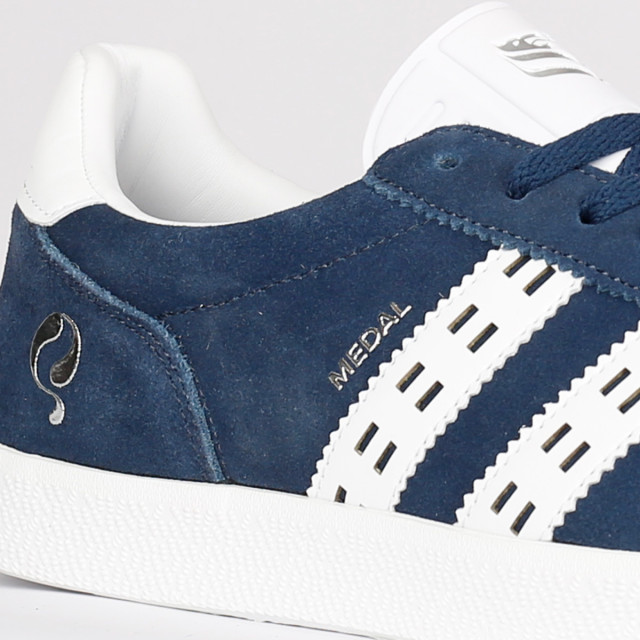 Q1905 Sneaker medal classic denimblauw/wit QM1243548-604-1 large