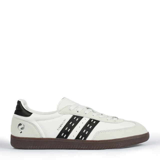 Q1905 Sneaker titanium wit/zwart QM1243549-000-1 large