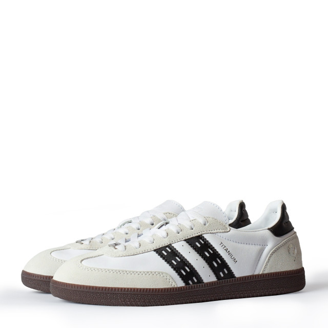 Q1905 Sneaker titanium wit/zwart QM1243549-000-1 large
