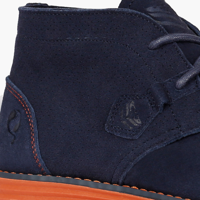 Q1905 Schoen montfoort donkerblauw/oranje QM1234524-695-2 large
