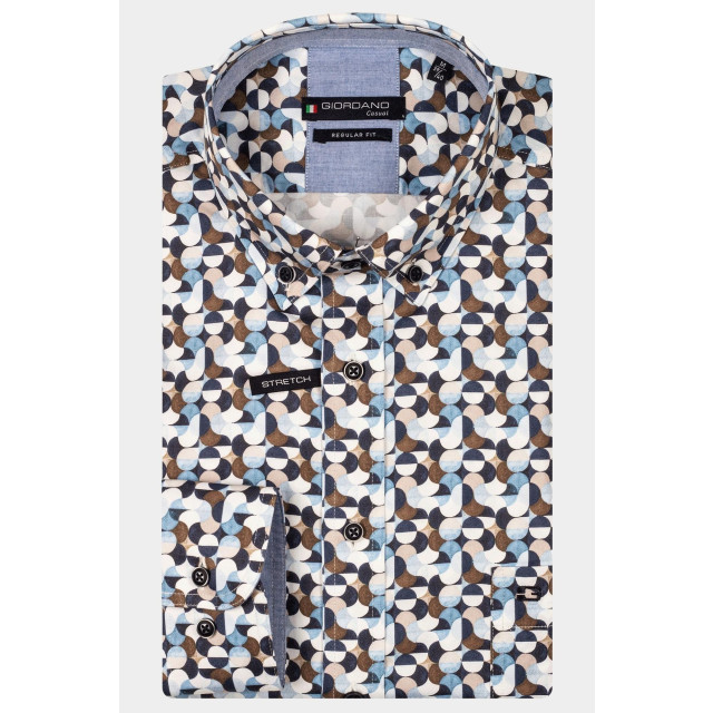 Giordano Casual hemd lange mouw ivy long sleeve button down s 517013/60 188762 large
