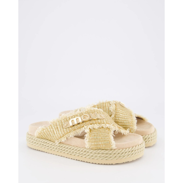 Mou Dames criss-cross rope sandal MU.SW451009K-RMNAT large
