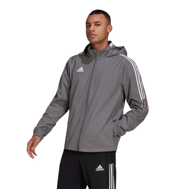 Adidas Heren tiro 21 all weather jas UTMR1447_grey large