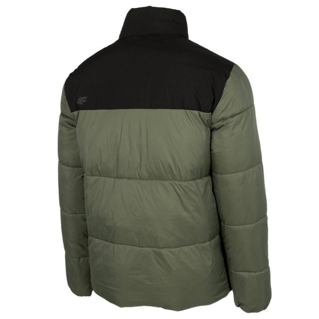 4F Heren h4z22 gewatteerde jas UTMR78155_greenblack large