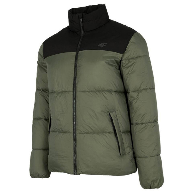 4F Heren h4z22 gewatteerde jas UTMR78155_greenblack large