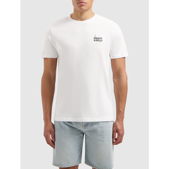 Pure Path Regular fit crewneck ss t-shirts 25010104 large