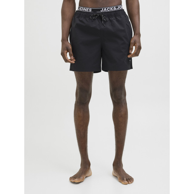 Jack & Jones Heren zwemshort jpstmaui jjswim double waistband 12272949-Black large