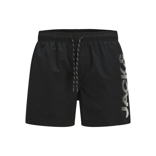 Jack & Jones Heren zwemshort jpstmaui jjswim splicelogo effen 12275129-Black large