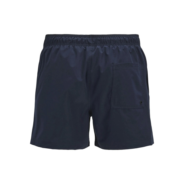 Jack & Jones Heren zwemshort jpstmaui double logo effen donkerblauw 12272799-Navy Blazer large