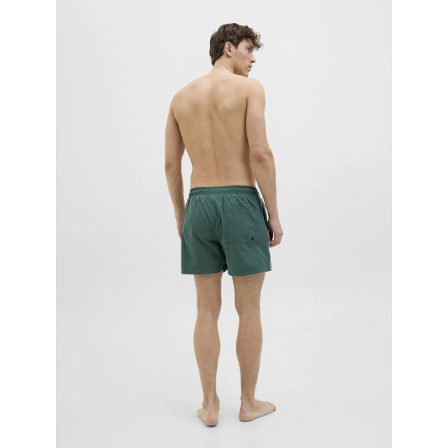 Jack & Jones Heren zwemshort jpstmaui jjswim splicelogo effen 12275129-Mallard Green large