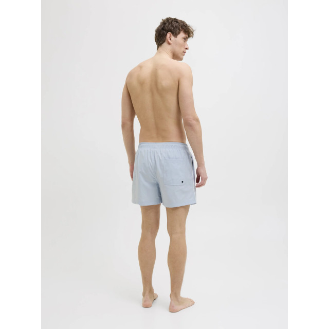 Jack & Jones Heren zwemshort jpstmaui jjswim splicelogo effen ijsblauw 12275129-Cashmere Blue large