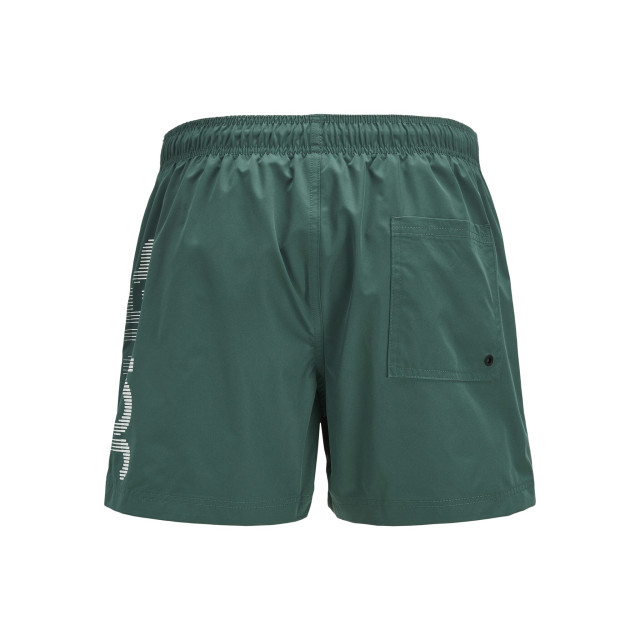 Jack & Jones Heren zwemshort jpstmaui jjswim splicelogo effen 12275129-Mallard Green large