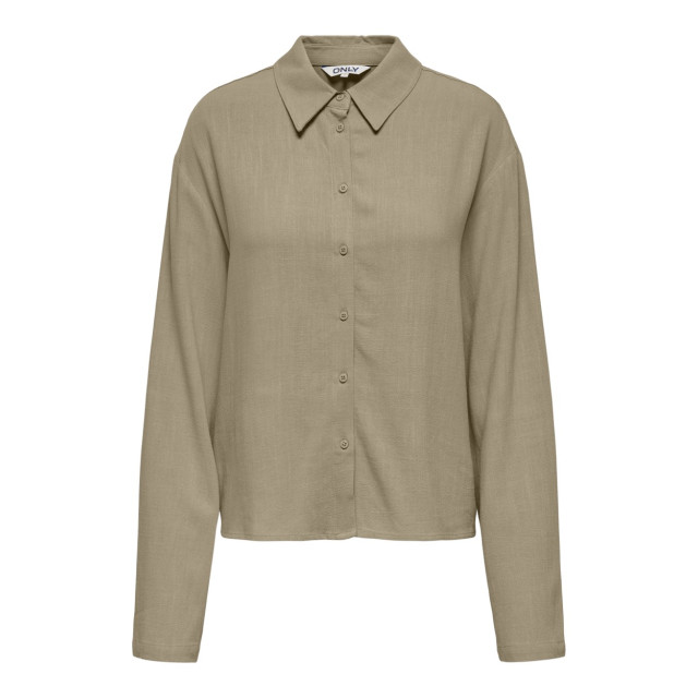 Only Onlsolvi ls linen bl shirt cc pnt taupe 4309.77.0009 large