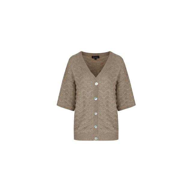 G-Maxx Tate knitting cardigan taupe 4249.77.0009 large