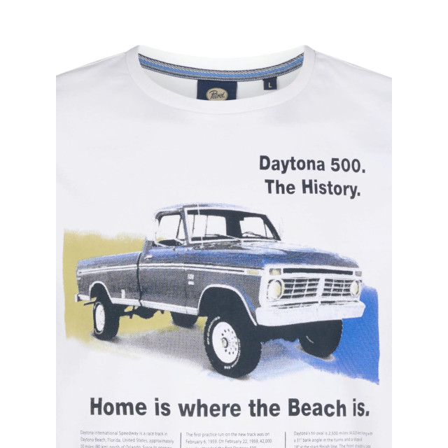 Petrol Industries Heren shirt m-1050-tsr604 0000 bright white Petrol M 1050 TSR604 0000BrightWhite large