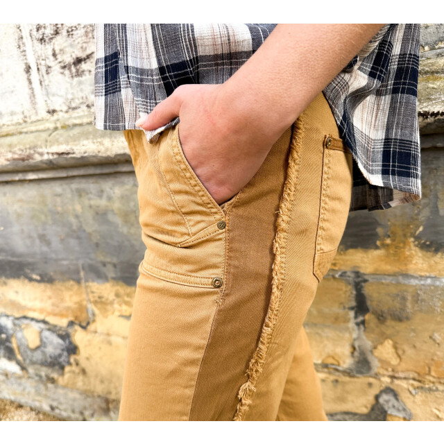 Summum 4s2764-12020 732 straight pant dry stretch twill softcamel 4s2764-12020 732 large