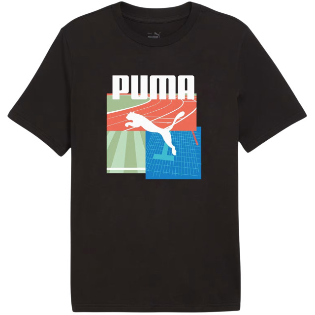 Puma Heren zomersport ii t-shirt UTMR959_black large