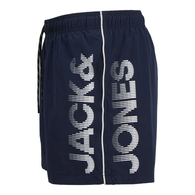 Jack & Jones Heren zwemshort jpstmaui jjswim splicelogo effen donker 12275129-Navy Blazer large