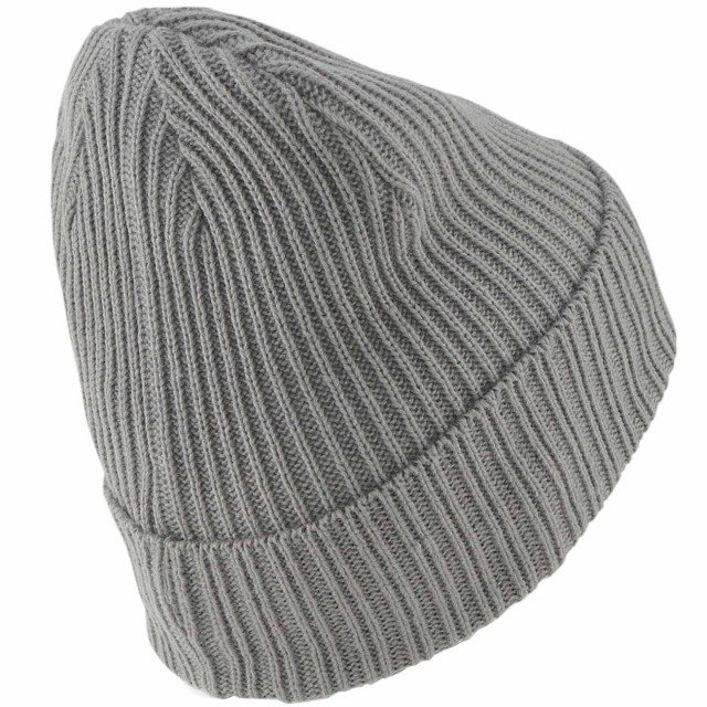 Puma Klassieke geribde omgeslagen muts voor volwassenen UTMR336_greysilver large Puma Klassieke geribde omgeslagen muts voor volwassenen UTMR336_greysilver large