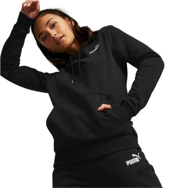 Puma Dames ess+ geborduurde hoodie UTMR312_black large