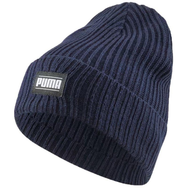 Puma Klassieke geribde omgeslagen muts voor volwassenen UTMR336_black large