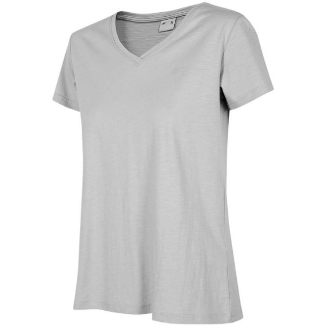4F Dames h4z22 tsd352 effen t-shirt UTMR356_grey large 4F Dames h4z22 tsd352 effen t-shirt UTMR356_grey large
