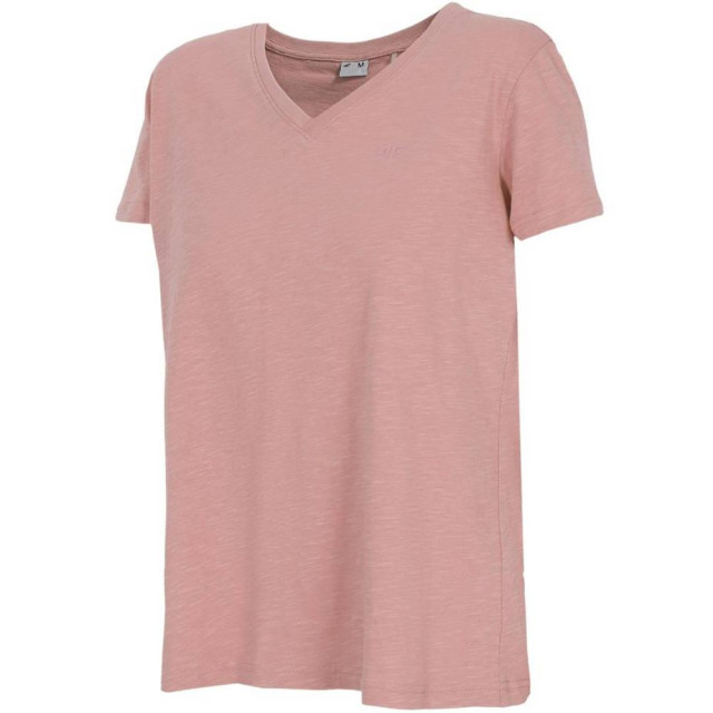 4F Dames h4z22 tsd352 effen t-shirt UTMR356_pink large