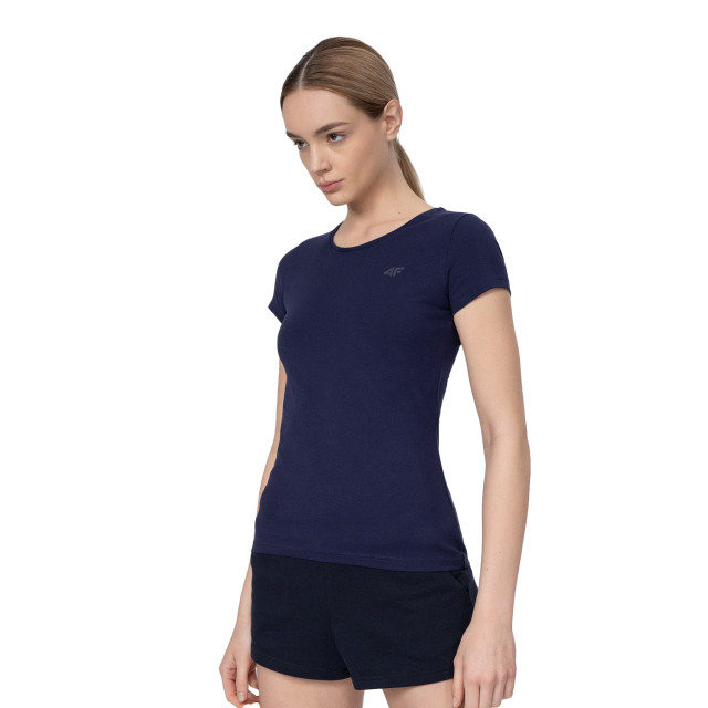 4F Dames h4l22 tsd350 t-shirt UTMR200_navyblue large