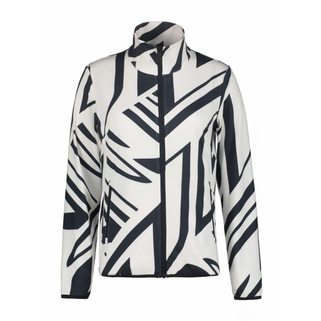 Luhta ellala fleece sweater met rits dames - 068796_100-S large