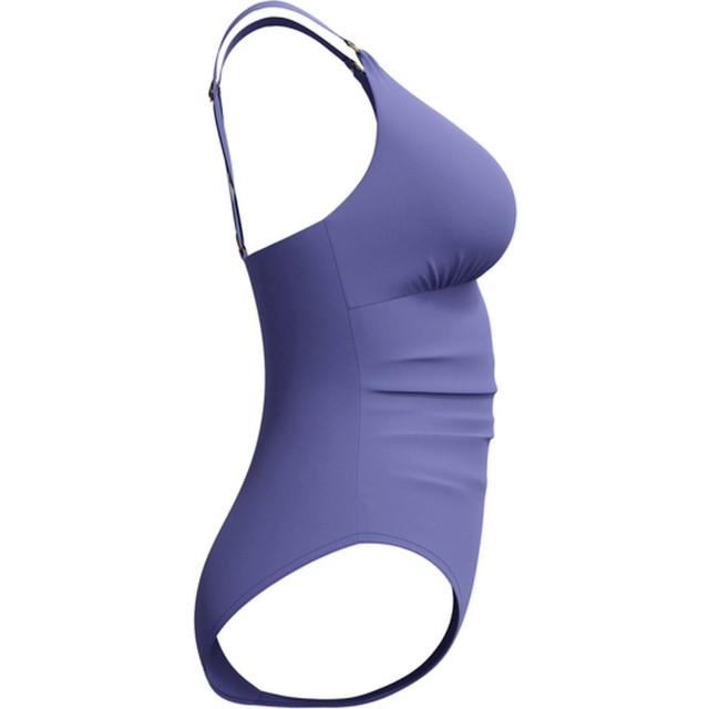 Speedo eco v neck 1p blu wedstrijd badpak dames combi 068187_241-42 large