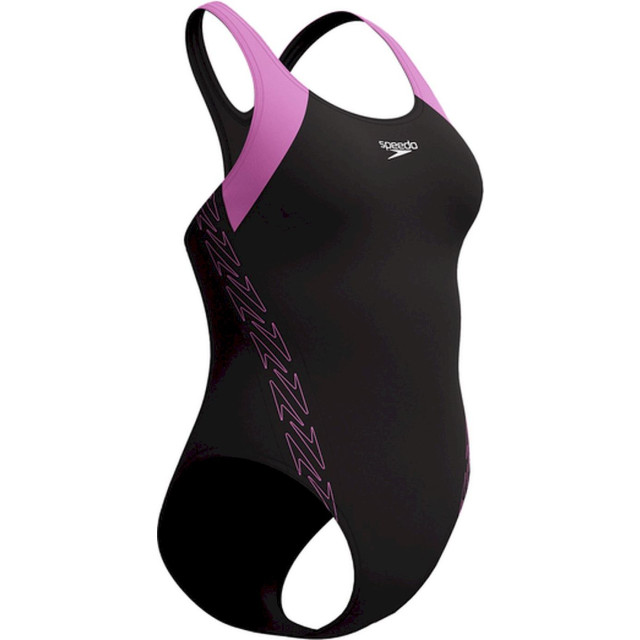Speedo eco h-boom splice racerb wedstrijd badpak dames combi 068188_999-44 large