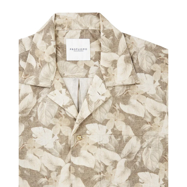 Profuomo Casual shirt met korte mouwen 101896-001-S large