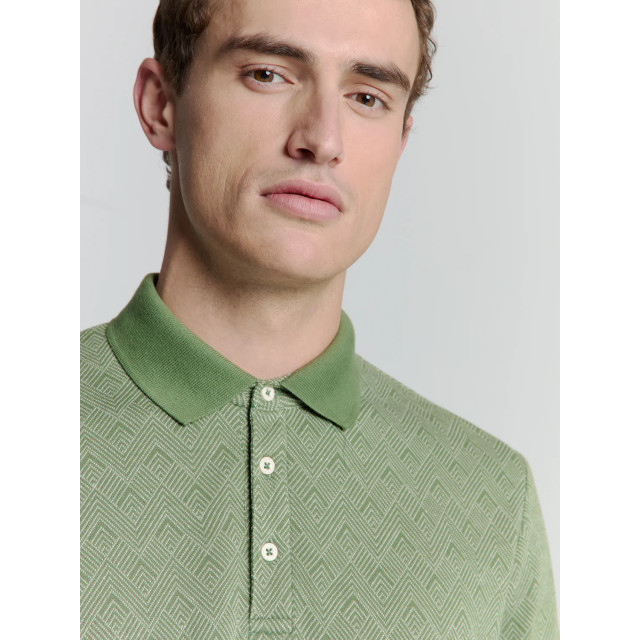 No Excess Heren polo 27380353 050 green No Excess Polo 27380353 050Green large