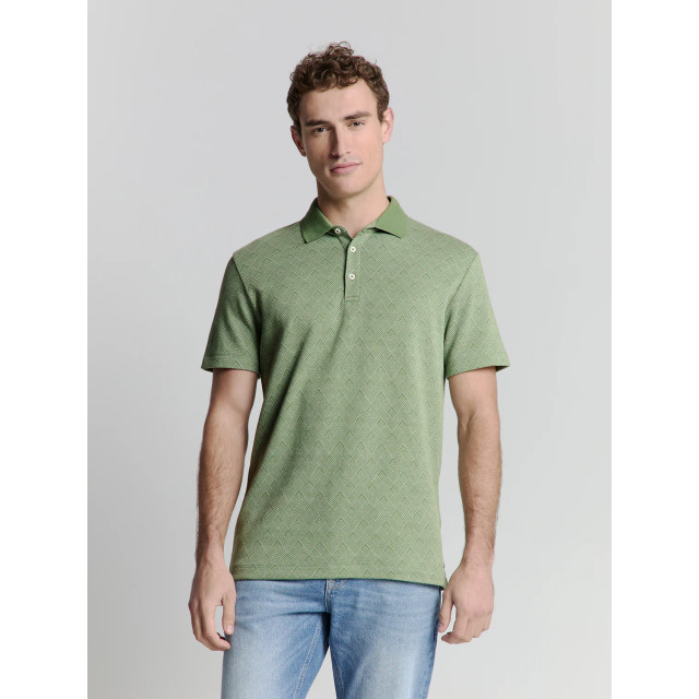 No Excess Heren polo 27380353 050 green No Excess Polo 27380353 050Green large