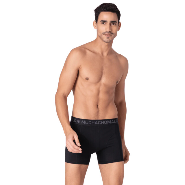 Muchachomalo Heren 2-pack boxershorts SOLID1010-678 large Muchachomalo Heren 2-pack boxershorts SOLID1010-678 large