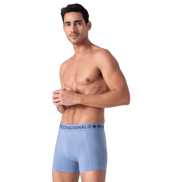 Muchachomalo Heren 3-pack boxershorts SOLID1010-674 large Muchachomalo Heren 3-pack boxershorts SOLID1010-674 large