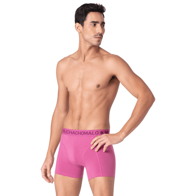 Muchachomalo Heren 2-pack boxershorts SOLID1010-671 large Muchachomalo Heren 2-pack boxershorts SOLID1010-671 large