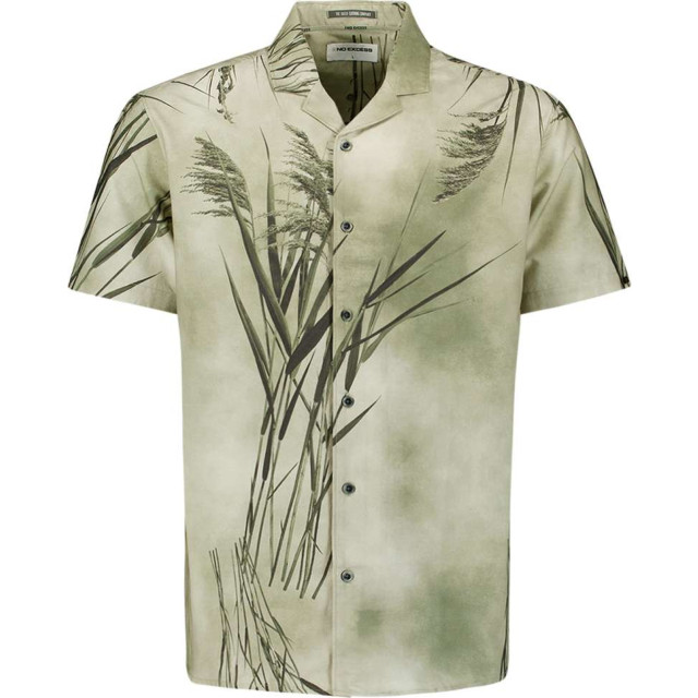 No Excess Shirt short sleeve revers collar al mint 27440333-058 large
