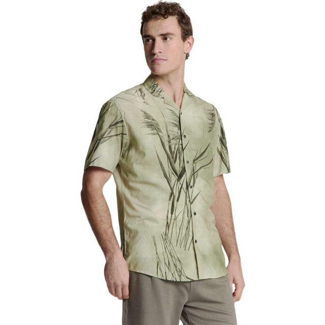 No Excess Shirt short sleeve revers collar al mint 27440333-058 large