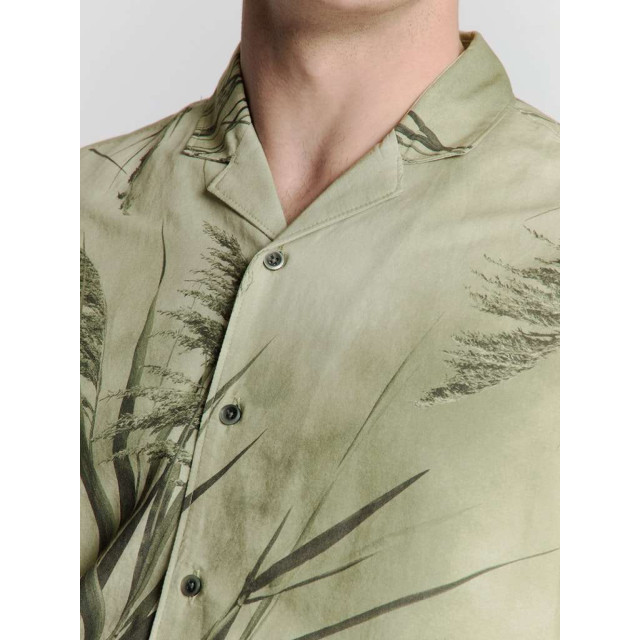 No Excess Shirt short sleeve revers collar al mint 27440333-058 large